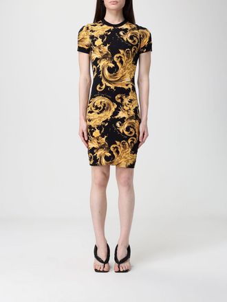 Versace Jeans Couture Abito in cotone a fantasia barocca Versace Jeans Couture