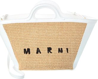 Marni Tropicalia Small Leather Tote