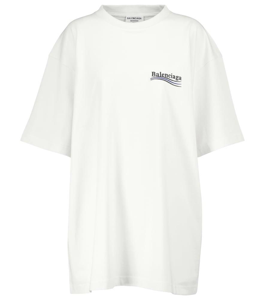 Balenciaga Archives Logos T-Shirt Oversized 'Black