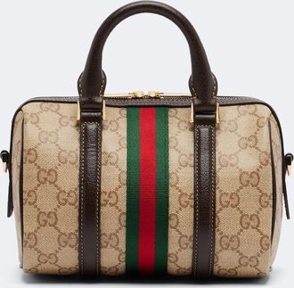 Gucci Essence GG canvas top-handle bag
