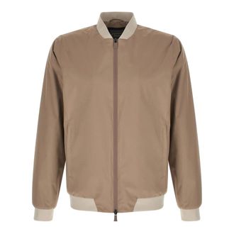 Herno Functionele Bomberjack - Heren - Bomber jackets - Beige - M - Polyester - Jassen