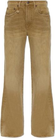 R13 Charlotte Jean - Dames - Loose Fit Jeans - Bruin - W28 - Katoen - Jeans