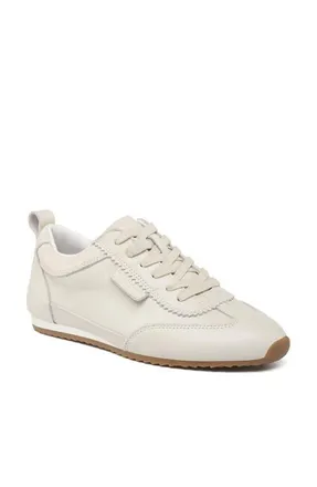 J/Slides Paige Leather Sneaker in White at Nordstrom, Size 6