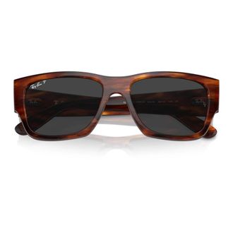 Ray-Ban Rb 0947S Carlos Zonnebrillen - unisex - Zonnebrillen - Bruin - 56 MM - Accessoires