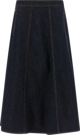 Alberta Ferretti Skirts - Dames - Spijkerrokken - Blauw - L - Rokken