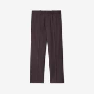 Burberry Wool Tailored Trousers