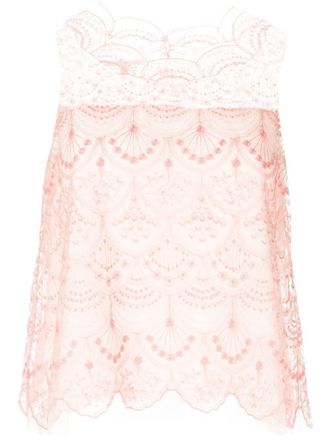 Shiatzy Chen Blusa smanicata - Rosa