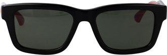 Gucci Stijlvolle herenzonnebril - Heren - Zonnebrillen - Zwart - 53 MM - Accessoires