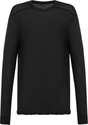 Rick Owens T-shirt a maniche lunghe - Nero