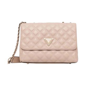 Guess Giully Shoulder Bag - Dames - Schoudertassen - Roze - ONE Size - Tassen