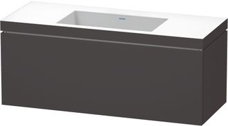 Duravit Duravit L-cube C-bonded Ensemble Suspendu, 1 Tiroir, Sans