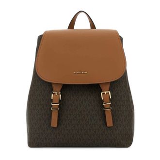 Michael Kors Backpacks, female, Multicolor, ONE SIZE, Canvas Printed Backpack