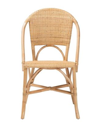 Baxton Studio Jaylyn Bohemian Rattan Dining Chair