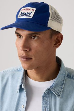 Levi's Presidio Trucker Cap - Donna - One Size - Blu / True Blue