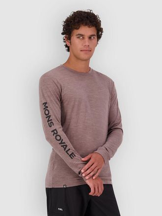 Mons Royale Zephyr Merino Tencel Funktionsshirt braun