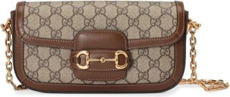 Gucci Brown Horsebit 1955 small shoulder bag