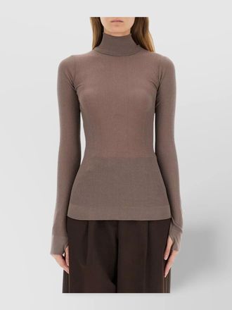 Christophe Lemaire wool slim-fit turtleneck top