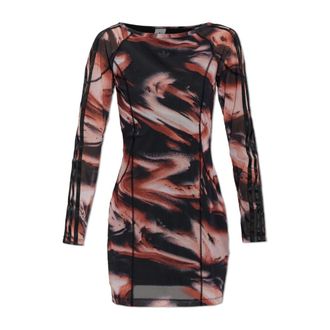 adidas Graphic Mini Jurk - Dames - Korte kleedjes - Zwart - XS - Polyester - Kleedjes