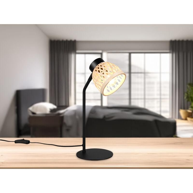 Reality LED Tischleuchte Mit Verchromtem Flexarm – 40 Cm Hoch, Inkl. 4W Warmweißer LED, Farbe Blau – Modernes Design