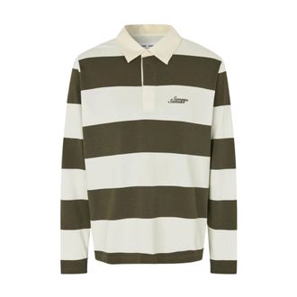 Sams&oslash;e & Sams&oslash;e Sakevin X Polo LS 15512 - - Tops - Uomo - Verde - L