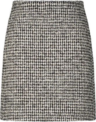 Max Mara JIM Mini Rok - Dames - Korte rokken - Zwart - S - Katoen - Rokken