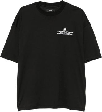 Amiri Built On Dreams Oversized Tee - Heren - T-shirts - Zwart - S - Katoen - Tops