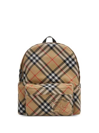 Burberry Check Small Backpack