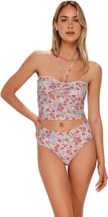 Swim Systems Laura Fold Over Bikini Swim Bottoms in Prairie Petals at Nordstrom, Size X-Small