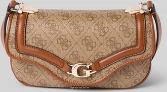 Guess Umhängetasche mit Label-Detail Modell DEA in Hellbraun, Größe 1