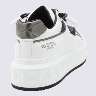 Valentino Garavani Mens Sneakers Bianco-Nero _ Cover Le Sole El Bianco/nero