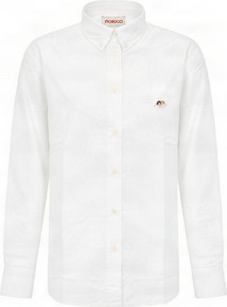 Fiorucci White Poplin Cotton Shirt