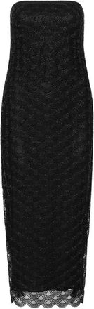 Rotate Sequins Midi Tube Jurk - Dames - Maxi kleedjes - Zwart - M - Polyester - Kleedjes