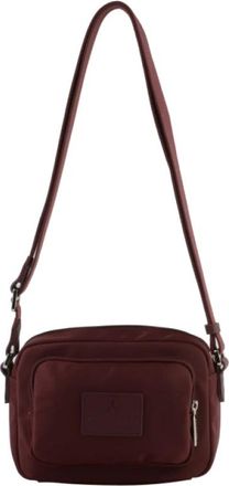 Pourchet Escale Crossbody Bag - Dames - Schoudertassen - Rood - ONE Size - Katoen - Tassen