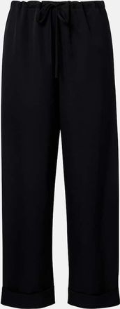 The Row Pantalones rectos Delano de lana