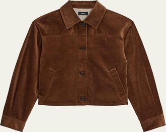 Theory Corduroy Shirt Jacket