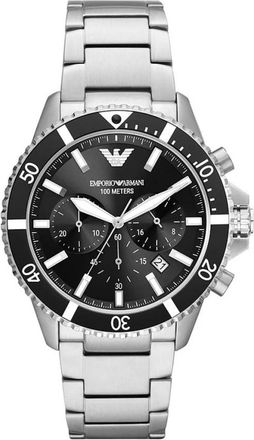 Emporio Armani Accessoires, Heren, Grijs, ONE Size, Ar 11360 Horloge