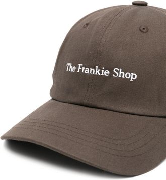 032c Logo-Embroidered Baseball Cap - Brown