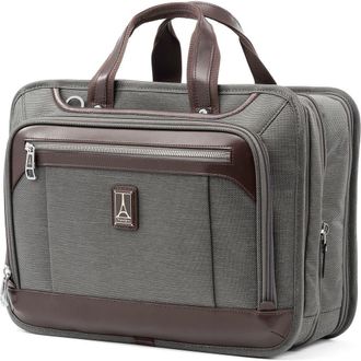 Travelpro Platinum Elite Expandable Business Laptop Briefcase, Fits up to 15.6 Laptop in Vintage Grey at Nordstrom
