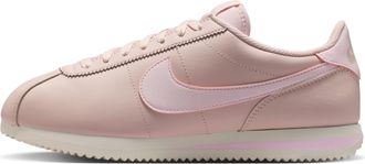 Nike Womens Cortez Leather Shoes in Pink | DN1791-602