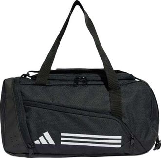 adidas Essentials 3-Stripes Duffel Bag XSmall Black White IP9861