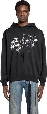 Ann Demeulemeester Roses Print Bardi Comfort Hoodie
