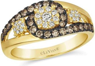 Le Vian Chocolate And Honey 14K 0.60 Ct. Tw. Diamond Ring