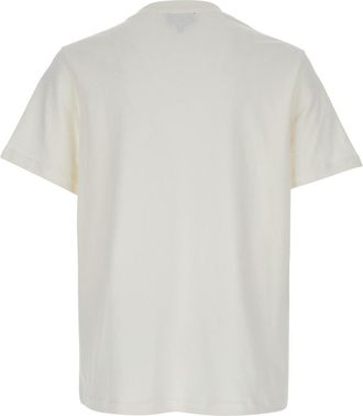A.P.C. Mens T-Shirt White Cotton Organic T-Shirts And Polos