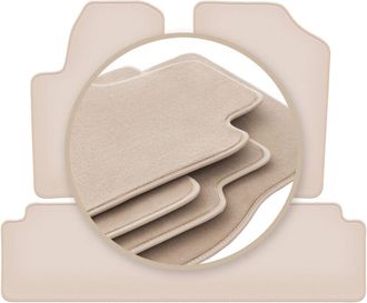 OEM Alfombrillas Premium Beige Para: Peugeot Partner I Kombivan, Tepee 1997-2010