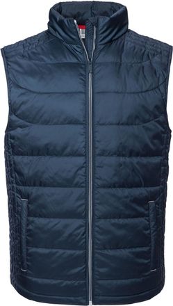 Russell Athletic Russell Heren Nano Gewatteerde Bodywarmer (Franse marine)