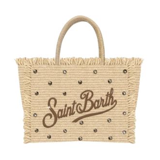 MC2 Saint Barth Tote Bags, female, Beige, Size: ONE SIZE Colette Handbag