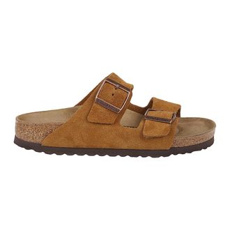 Birkenstock Sliders, female, Brown, Size: 10 US Arizona Sandals