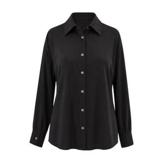 Liviana Conti Camisa Cl&aacute;sica - Blouses & Shirts - Mujer - Negro - XL