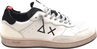Sun 68 Urban Basket - Heren - Sneakers - Wit - 41 EU - Leer - Schoenen