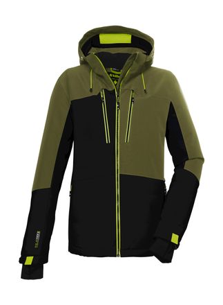 Killtec Skijacke KILLTEC KSW 69 MN SKI JCKT, Herren, Gr. L, gr&uuml;n, Oberstoff 1: 100% Polyester/ Oberstoff 2: 100% Polyester, Futter: 100% Polyester, Wattierung